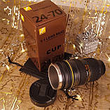 Кружка-об'єктив Nikon (металева)., фото 4