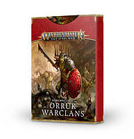 WARSCROLL CARDS: ORRUK WARCLANS (ENG)