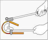 Трубогиб Для Мідних та Алюмінієвих Трубок Ø=15 мм YATO YT-21844, фото 4