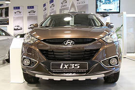 Накладки на бампера Hyundai IX35 2010-2015