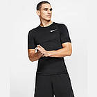 Футболка компрессійна чоловіча Nike Pro Top поліестер чорна (BV5631-010), фото 3