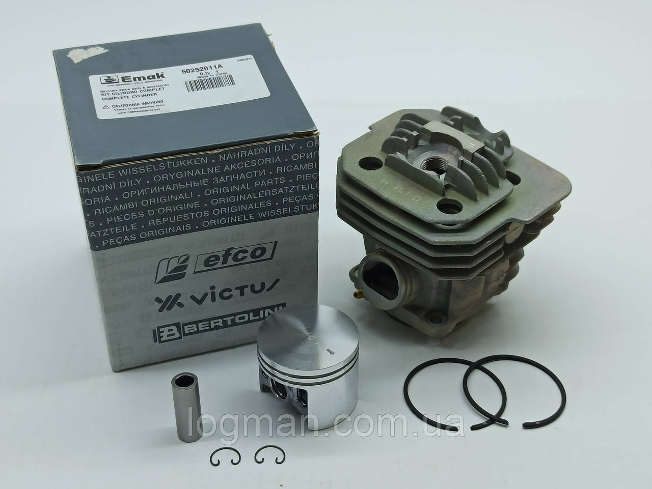 Оригінальна поршнева Oleo-Mac GS650,651/Efco 6500,6510, фото 1