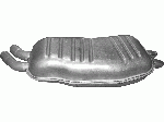 Глушник БМВ (BMW) Е46 3.0 D; /2003 - 2/2005 (03.133) Polmostrow алюминизированный