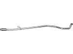Труба середня Пежо 206 (Peugeot 206) 1.6 HDi 04 - 07 (19.502) Polmostrow алюминизированный