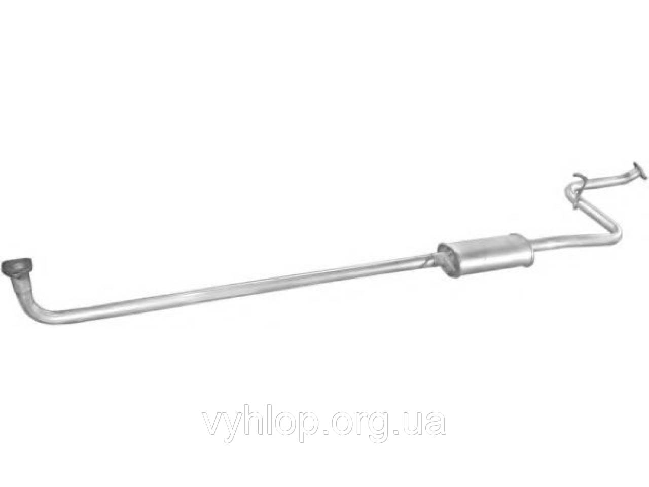 Резонатор Даихатсу Шарад (Daihatsu Charade) 1.0 87 - 93 (06.10) Польша Polmostrow алюминизированный