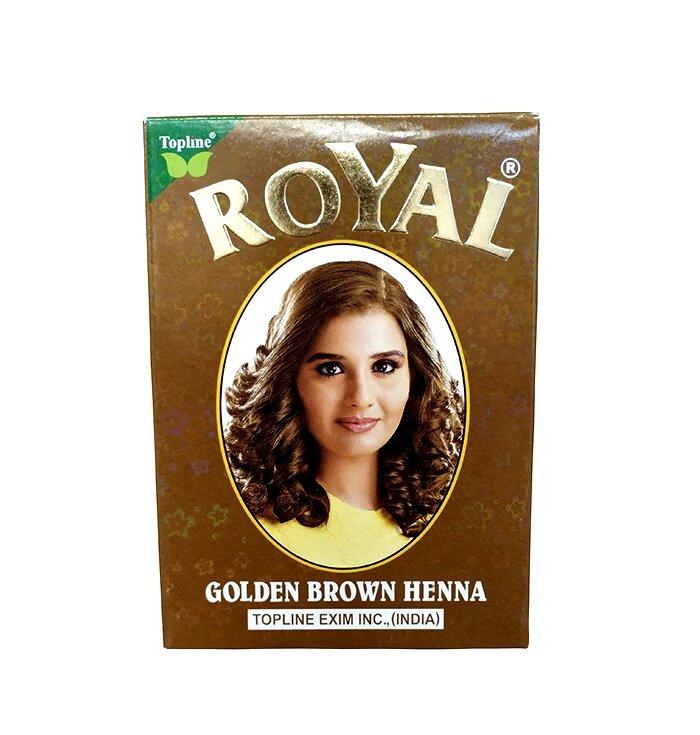 Хна світло-коричнева індійська Royal Golden Brown (пакетик)