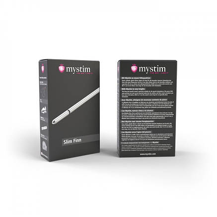 Уретральний катетер з електростимуляцією MYSTIM - FINN URETHRAL SOUND SLIM, діаметр 6 мм, фото 2