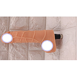 Насадка-фалоїтатор реалістичний із мошоком для секс-машини 21 см, інтимні іграшки для жінок, фото 9