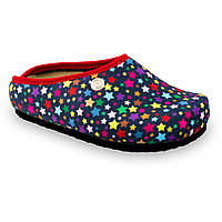 Сабо ортопедичні дитячі домашні Grubin Rabbit Синий/звезды, р. 31, 33-35