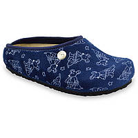 Сабо ортопедичні дитячі домашні Grubin Rabbit Синий, р. 31, 32, 35