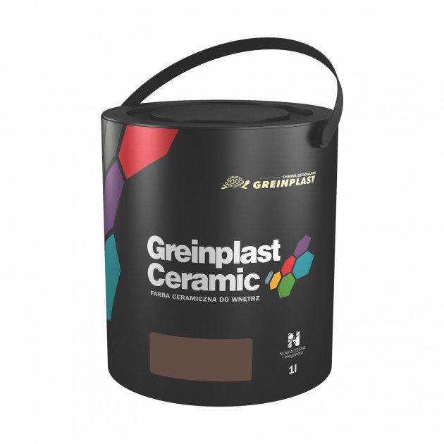 Керамічна фарба інтер'єрна Greinplast Elegance Ceramic FWC10 каштановий 1 л.