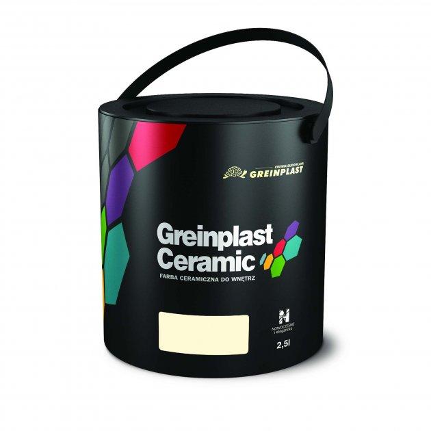 Керамічна фарба інтер'єрна Greinplast Elegance Ceramic FWC11 ванільний 2,5 л.