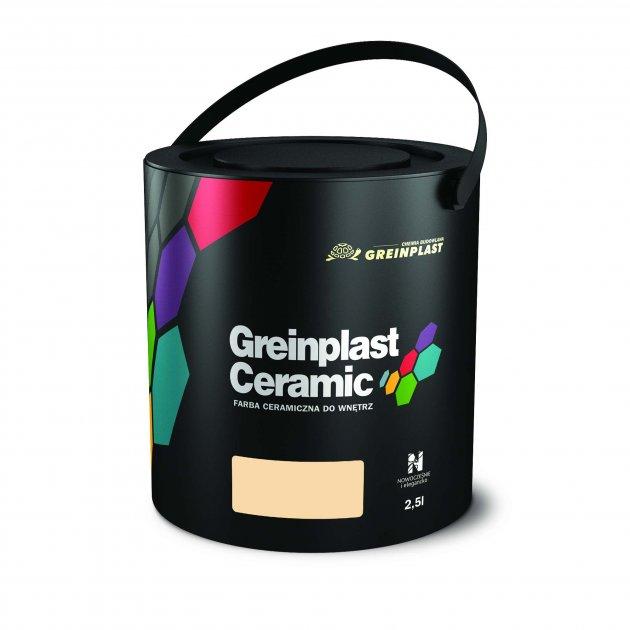 Керамічна фарба інтер'єрна Greinplast Elegance Ceramic FWC12 турецька халва 2,5 л.