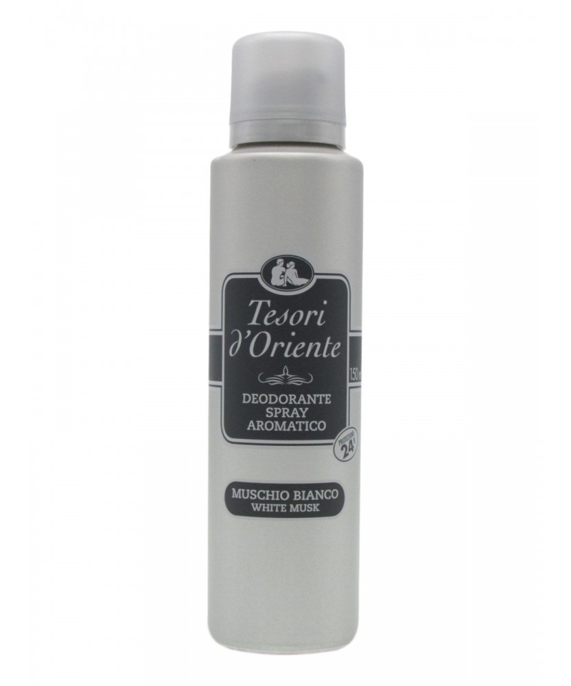 Дезодорант-спрей парфумований Tesori d'Oriente Muschio Bianco 150 мл  (8008970036922)
