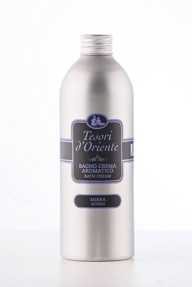 Гель для душу зволожувальний від лущення та відчуття стягнутості Tesori d'Oriente Mirra 500 мл, фото 1