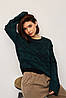 Джемпер oversize в українському стилі "Заріна" (смарагдовий), фото 8