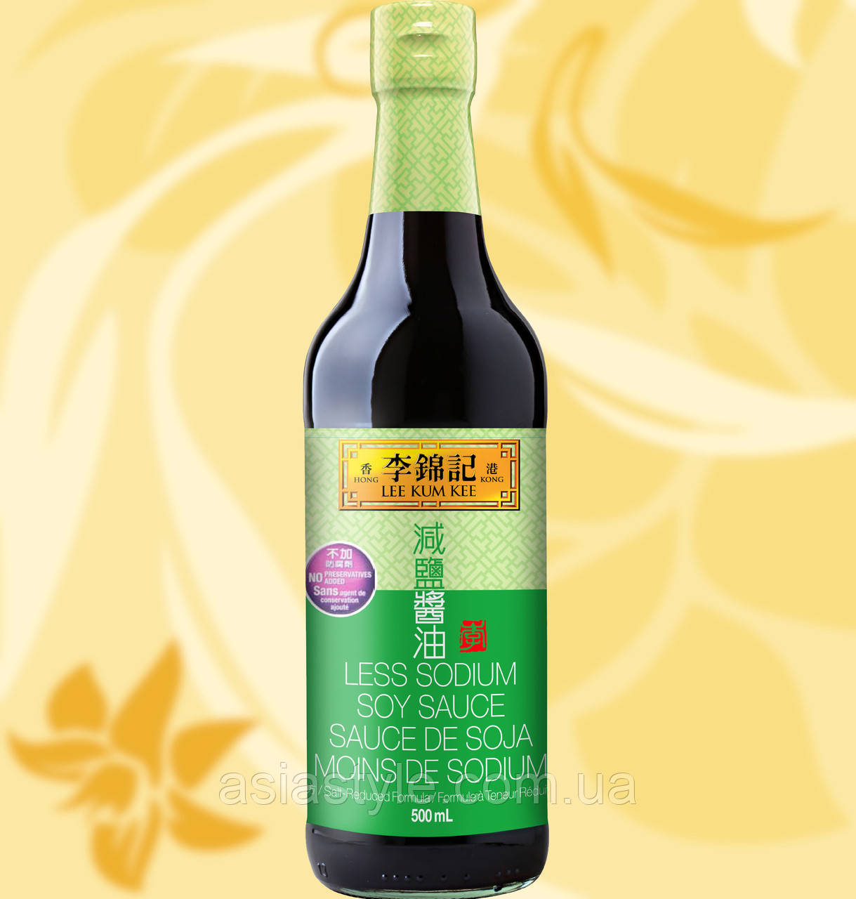 Соус соєвий для морепродуктів, Seasoned Soy Sauce for Seafood, Lee Kum Kee,Китай, 410мл, Год