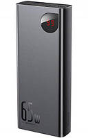 Універсальна батарея Baseus Adaman Metal Digital Display 20000mAh (65W) Black (PPIMDA-D01)