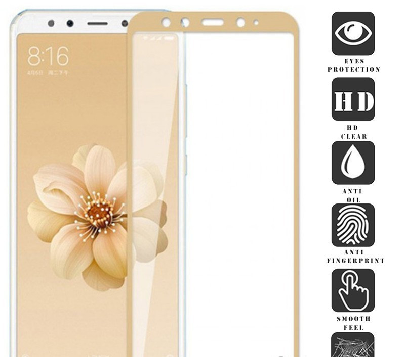 Samsung A320 A3 2017 Захисне скло Full Screen 3D Full Screen 3D Gold