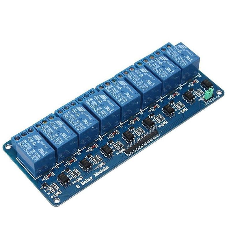 Модуль 8 реле з опторозв'язкою 12V для ARDUINO