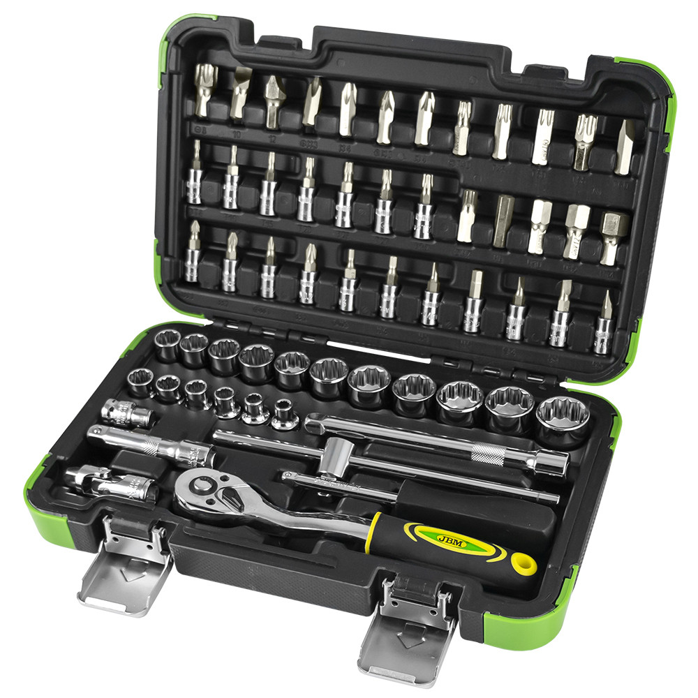Набор инструментов JBM 1/4" и 3/8" (12 гр.) 59 предметов (53075)