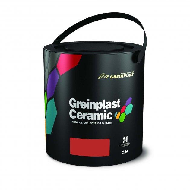 Керамічна фарба інтер'єрна Greinplast Elegance Ceramic FWC20 кубинський червоний 2,5 л.