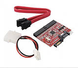 КОНТРОЛЕР SATA-IDE і IDE-SATA універсальний, фото 3