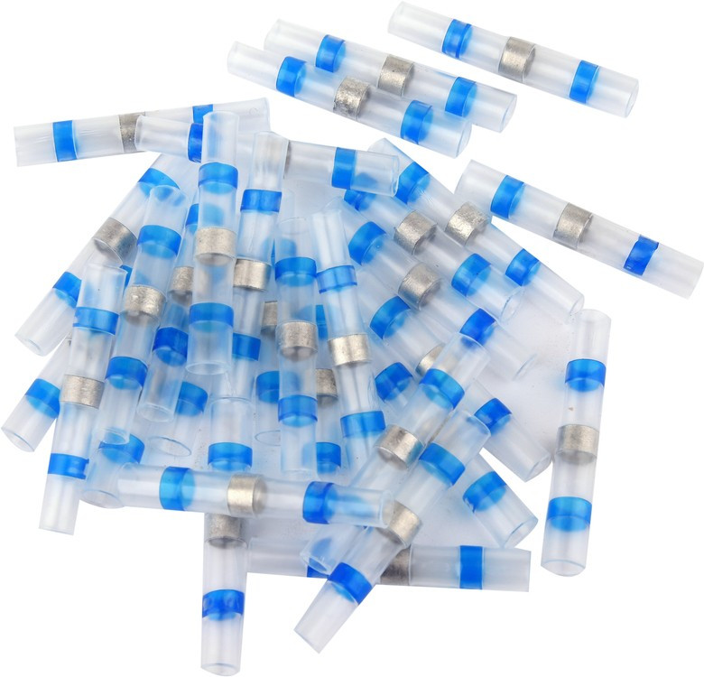 Кембрики термоусадочні при t≤ 105°C з припоєм для провідників 1.5 - 2,5 мм2 Yato YT-81453 (Польща), фото 1