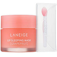 Нічна зволожуюча маска для губ з екстрактом грейпфрута Laneige Lip Sleeping Mask Grapefruit 20 г, фото 3