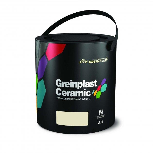 Керамічна фарба інтер'єрна Greinplast Elegance Ceramic FWC35 мигдальний коктейль 2,5 л.