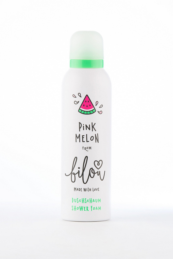 Пінка для душу "Рожева диня" Bilou Pink Melon Shower Foam