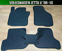 ЕВА коврики на Volkswagen Jetta 5 '06-10. EVA ковры Фольксваген Джетта 5 Фольцваген