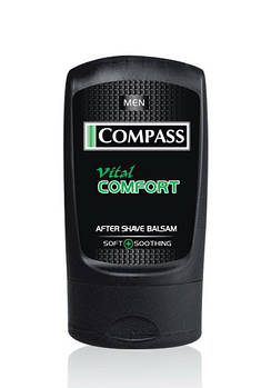 Бальзам після гоління Compass black Vital comfort 100 мл (3800023417413)