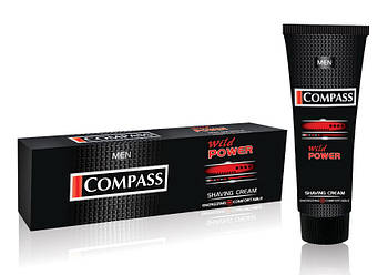 Крем для бриття Compass black Wild power 65 мл (3800023417406)