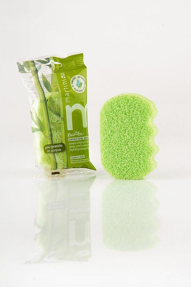 MARTINI SPA Scented Relax Sponge Губка банна з бамбуковою есенцією