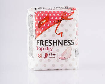 FRESHNESS Top Dry Normal Гігієнічні прокладки 8 шт (4820164700198)