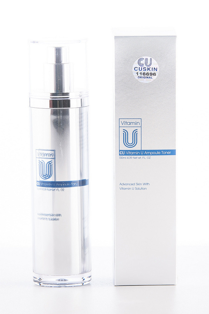 Пептидний тонер із вітаміном U CU Skin Vitamin U Ampoule Toner