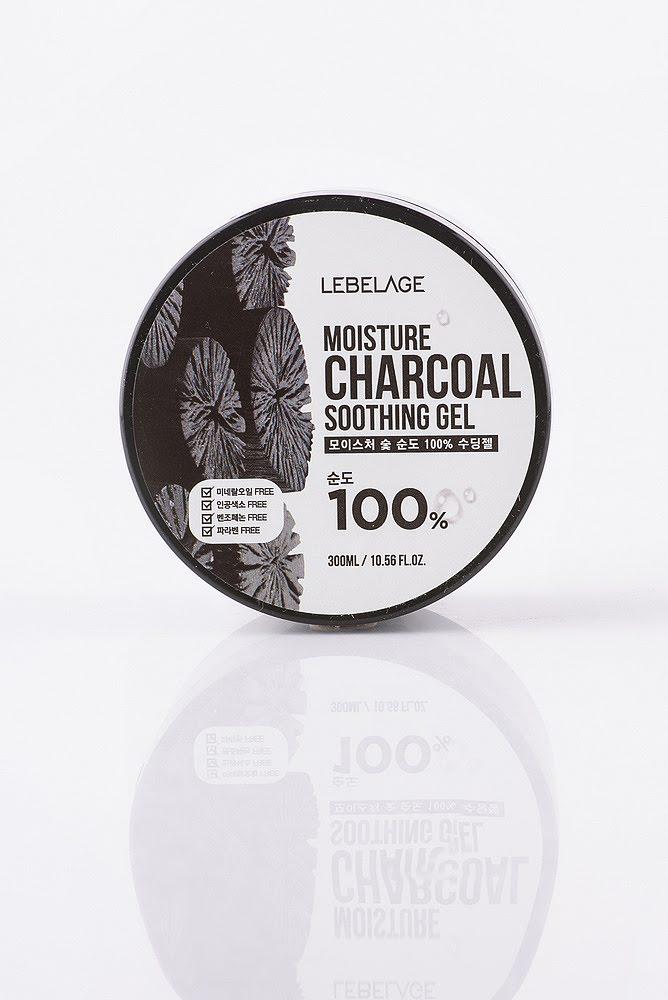 Гель універсальний зволожуючий з вугіллям Lebelage Moisture Charcoal 100% Soothihg Gel
