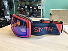 Гірськолижна маска Smith Skyline XL Red Rock Лінза S1-S2 ChromaPop Photochromic Rose Flash (Уцінка), фото 5