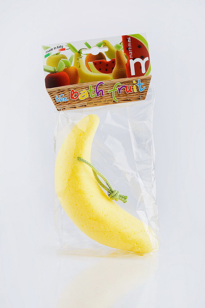 MARTINI SPA Banana Bath Sponge Губка банна (банан)