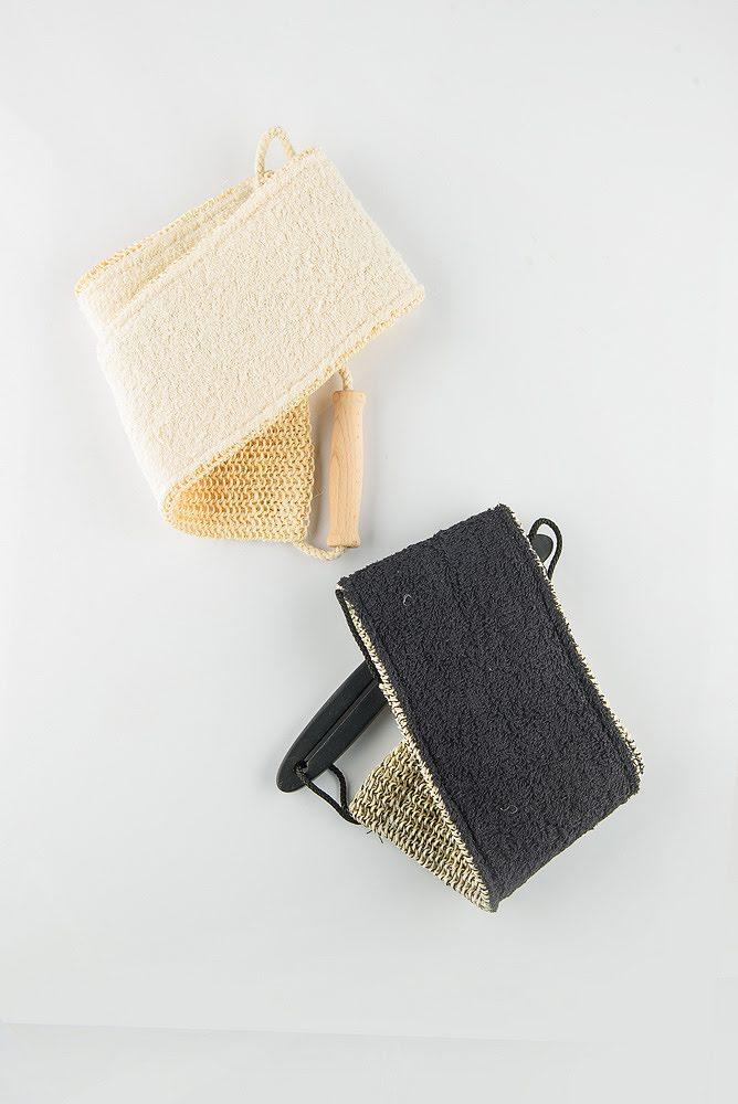 MARTINI SPA Tone Up Strap Made Of Sisal Мочалка-полоска двостороння сізаль/бавовна, фото 1