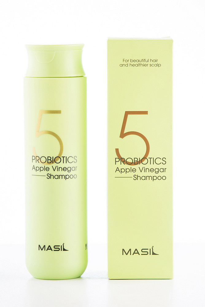 Шампунь для балансу рН шкіри голови з пробіотиками Masil 5 Probiotics Apple Vinegar Shampoo