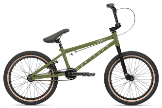Велосипед BMX 18" Wheels Haro 2021-23 Downtown 18" Matte Army Green