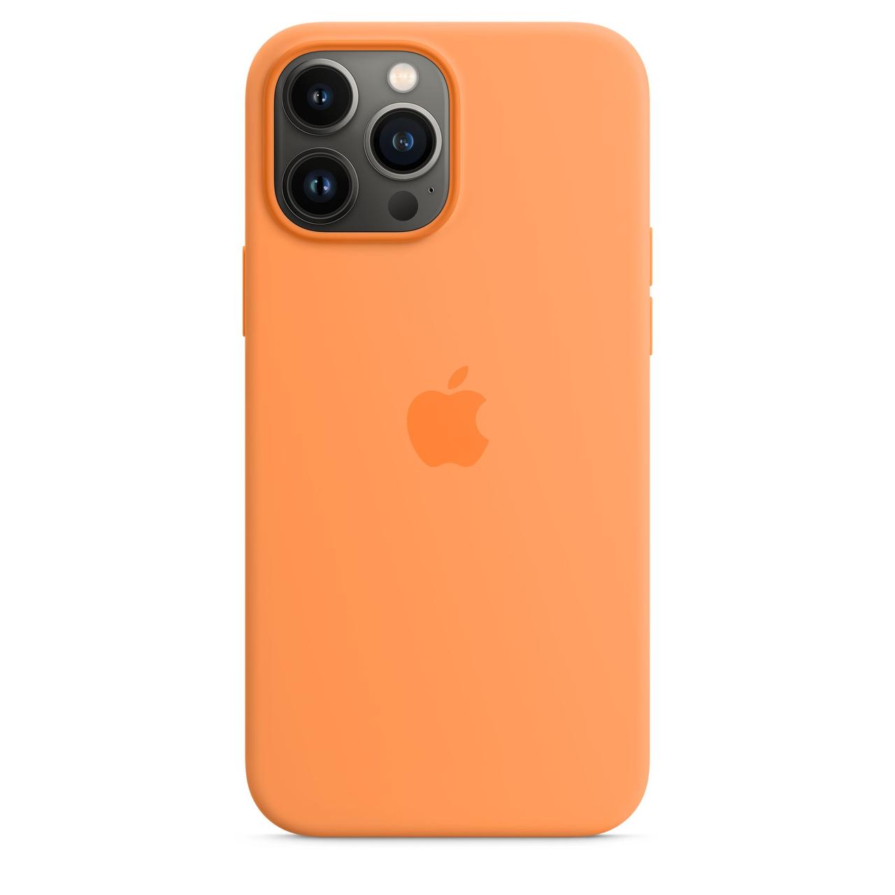 Чохол Silicone Case Premium для iPhone 13 Pro Max Marigold 5