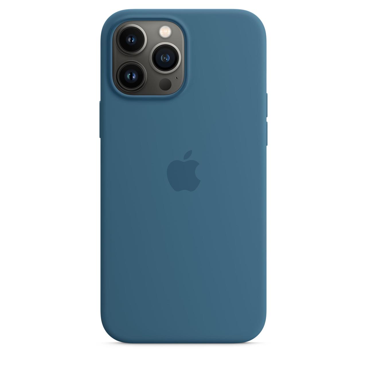 Чохол Silicone Case Premium для iPhone 13 Pro Blue Jay 4