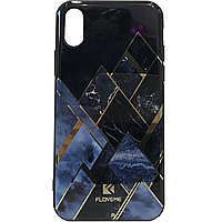 Чехол накладка Floveme Luxury Case for iPhone X, Black