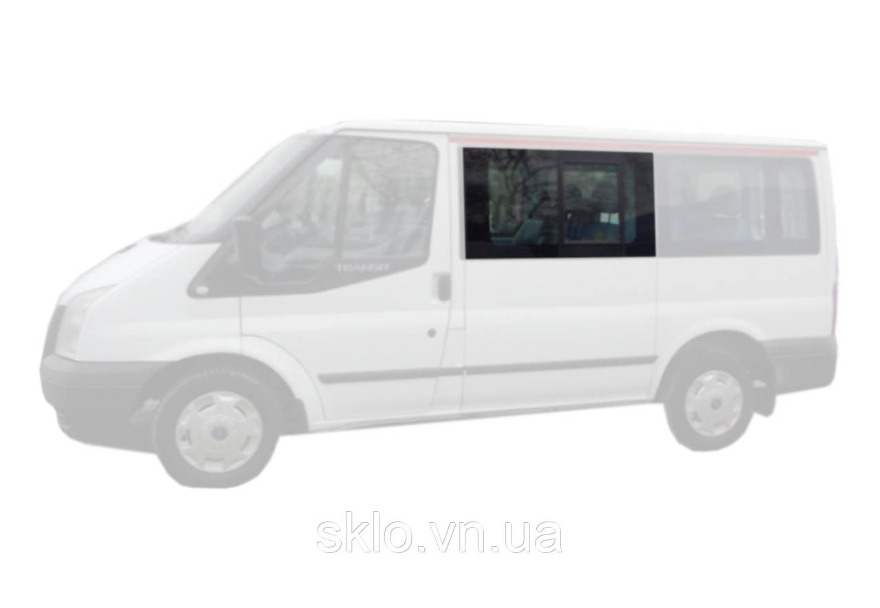 Бокове скло Ford Transit (T-16) (00-13) Переднє салонне Ліве на Коротку базу (Форд Транзит)