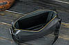 Чоловіча сумка Аарон з натуральної шкіри колір Чорний, фото 6