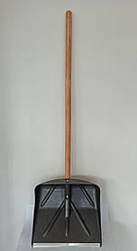 Лопата для снігу пластикова з держаком