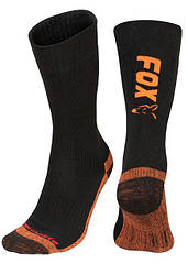 Термоноски Fox Collection Black Orange Thermolite Long Socks